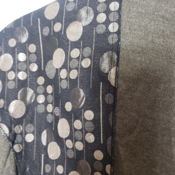 Vasteed Ruffle Edge Polka Dot Button lapel Jacket Blazer NWT size XL - Picture 10 of 12